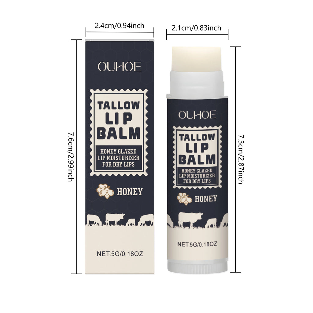 Tallow Lip Balm – Nourishing, Hydrating & Line-Fading Nourishing Lip Balm Oasis Select