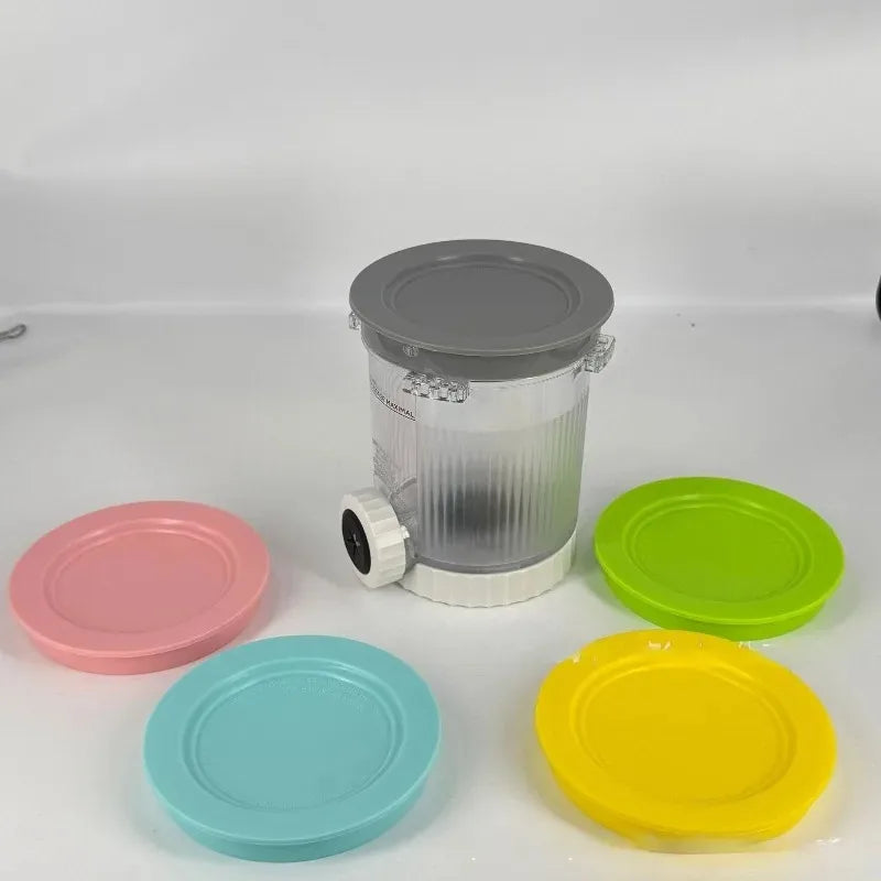 1pcs Pint Container Replacement Part for Swirl Ice Cream Maker BPA-Free & Dishwasher Safe Compatible Oasis Select