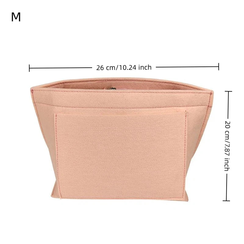 Felt Purse Organizer Insert | Handbag Liner & Shape Support