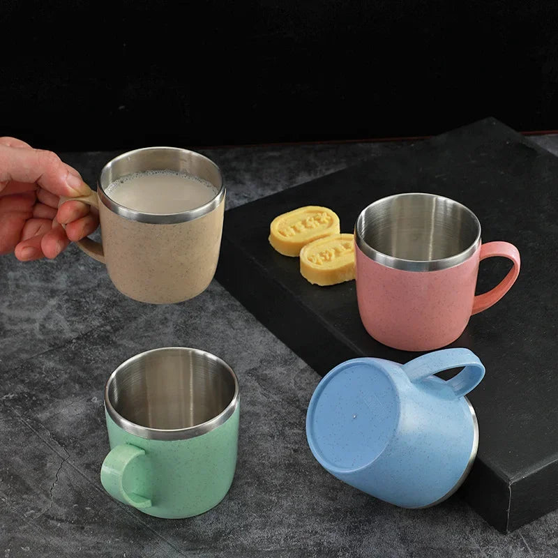 Double-Wall Stainless Steel Insulated Coffee Mug with Handle Insulated Coffee Mug Oasis Select