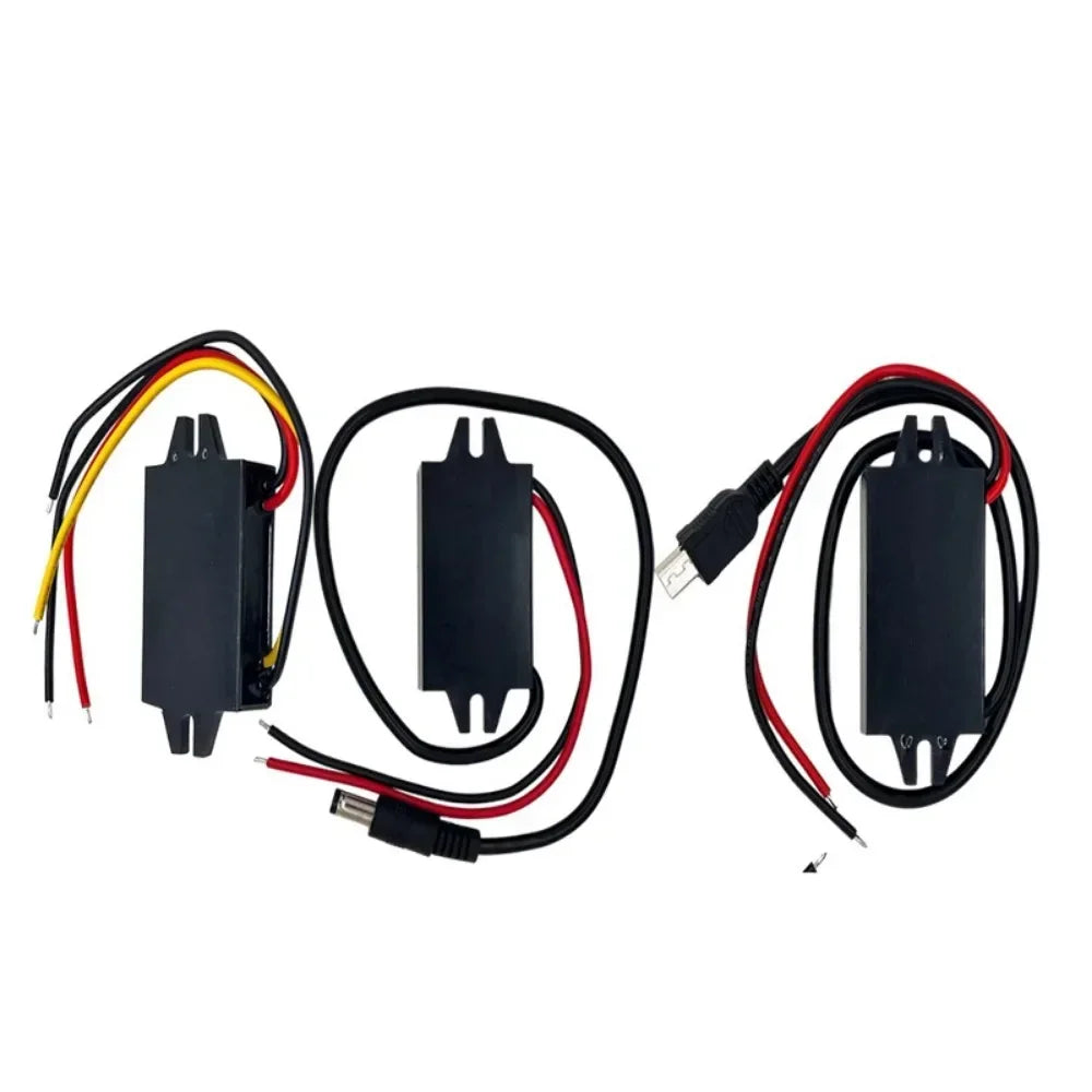 12V24V to 5V 3A Buck DC Step Down Converter Power Supply Module for Adapter Mini Micro USB Car Male Female With Car Charger Oasis Select