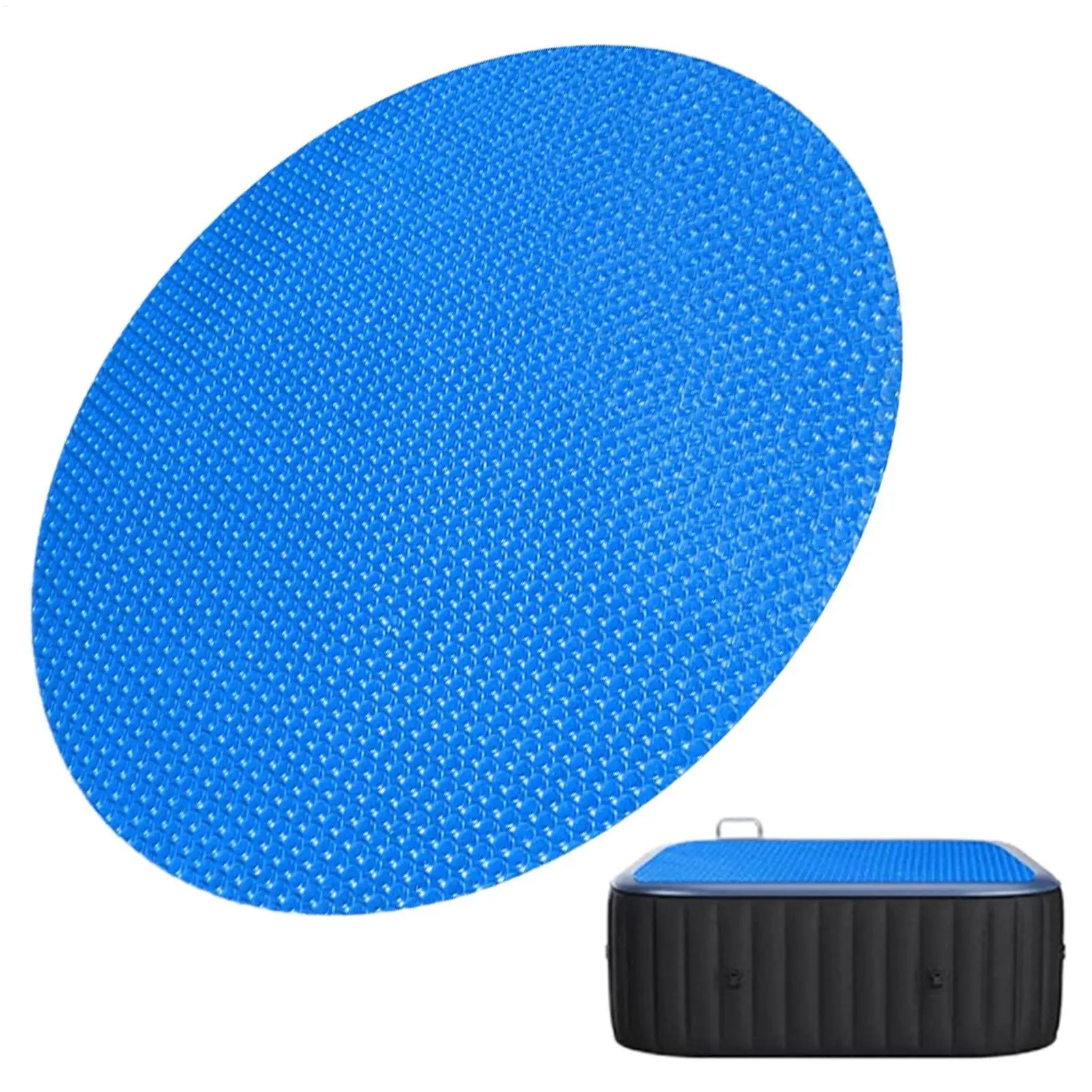 Round on Ground Underground Insulation Blanket Pool Cover Pool Solar Blanket for Swimming Patio Lawn Garden Winter Summer Spa Oasis Select