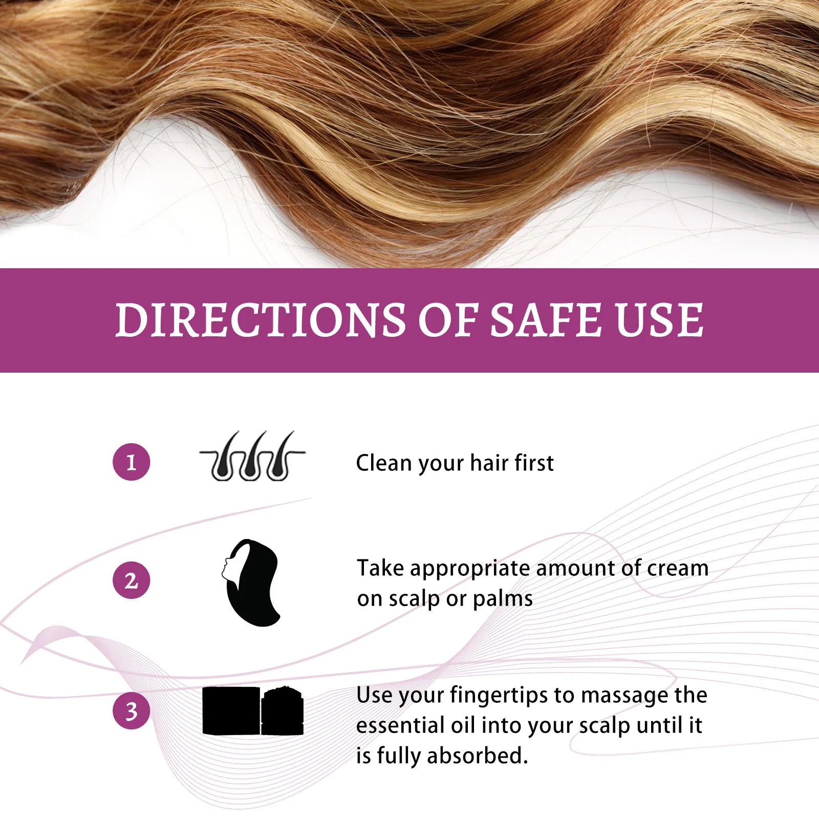 Hair Growth Cream Reducing Loss Nourish Dry Repair Damaged Scalp Massage Prevent Baldness Effective Treatment Hair Care Lotion Oasis Select