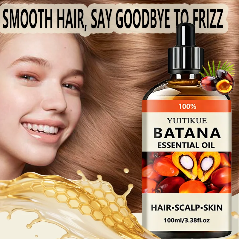 YUITIKUE Batana Hair Oil – Lightweight Frizz Control & Shine
