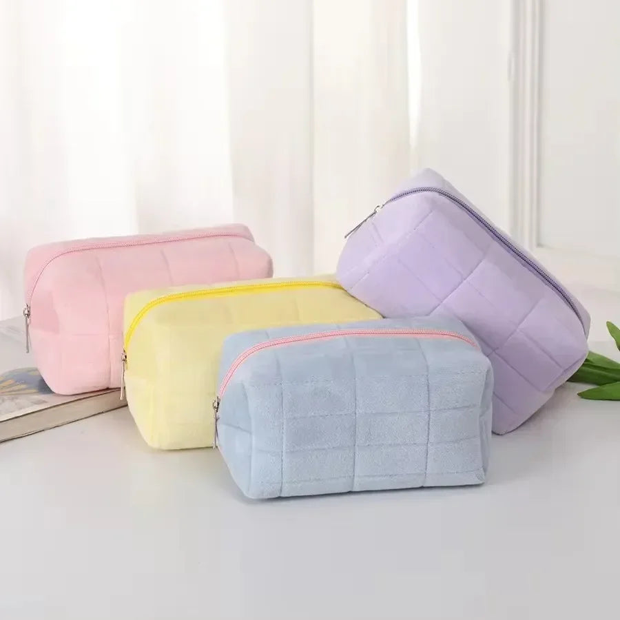 Simple Makeup Bag Pillow Pen Bag High Appearance Level WOMEN'S Large Capacity Pillow Bag Portable Storage Bag Oasis Select