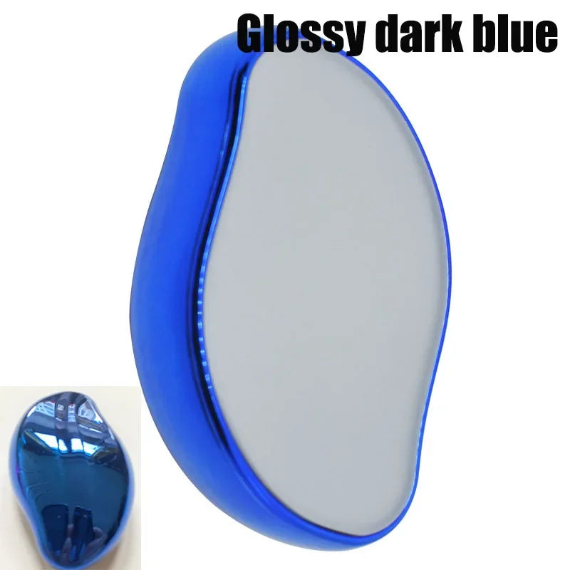 Crystal Hair Eraser Physical Painless Easy Cleaning Reusable Hair Remover Body Beauty Depilation Makeup brushes Epilators 2022 Oasis Select deep blue