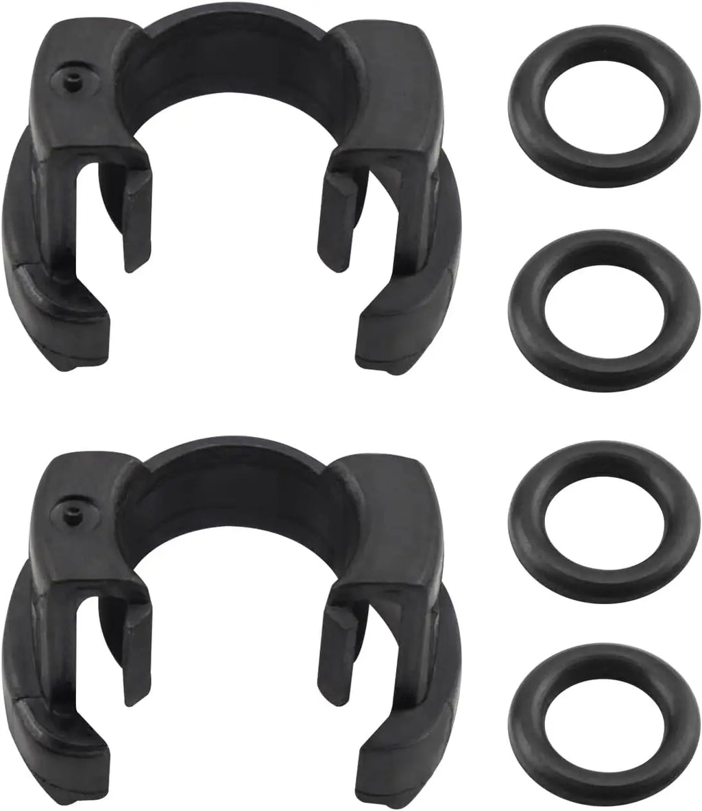Durable Plastic 1/2set A/C Condensor Hard Line Lock Clamp Clip For Toyota 2018-2022 88718-1E150 Air Conditioning Duct Buckle Oasis Select 2 SET