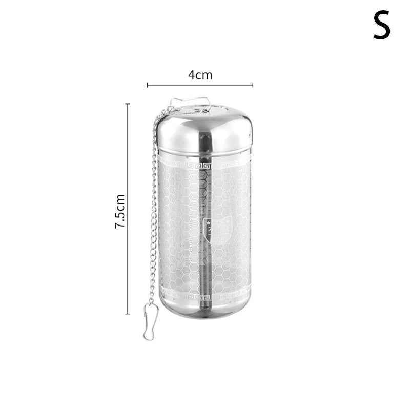 Stainless Steel Tea Infuser Tea Leaves Spice Seasoning Ball Strainer Teapot Fine Mesh Coffee Filter Teaware Kitchen Accessories Oasis Select S