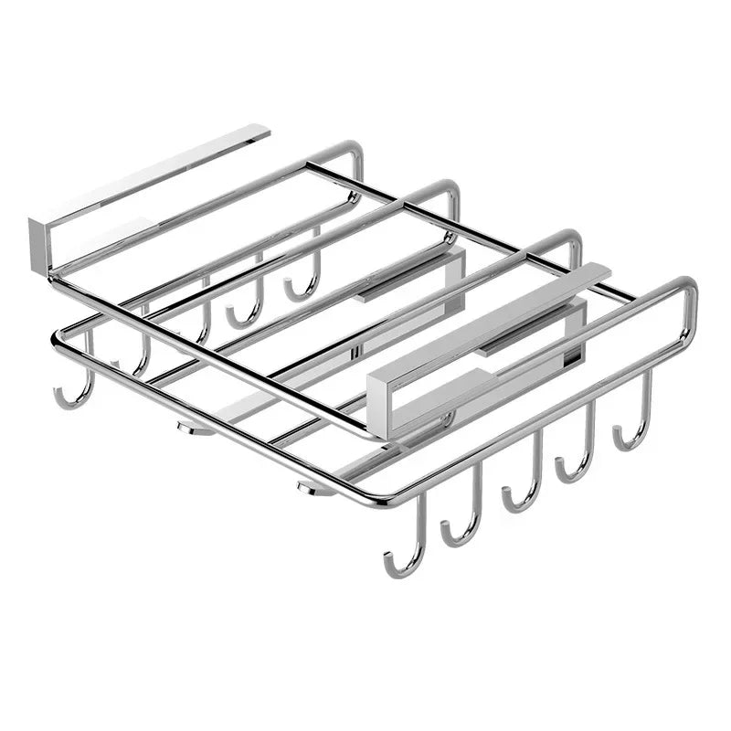 Kitchen Under Cabinet Basket Storage Shelf Cutting Board Rack Kitchen Closet Rack Under Desk Cabinet Office Bathroom Organizers Oasis Select