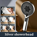 5-Mode High Pressure Handheld Shower Head | One-Key Stop