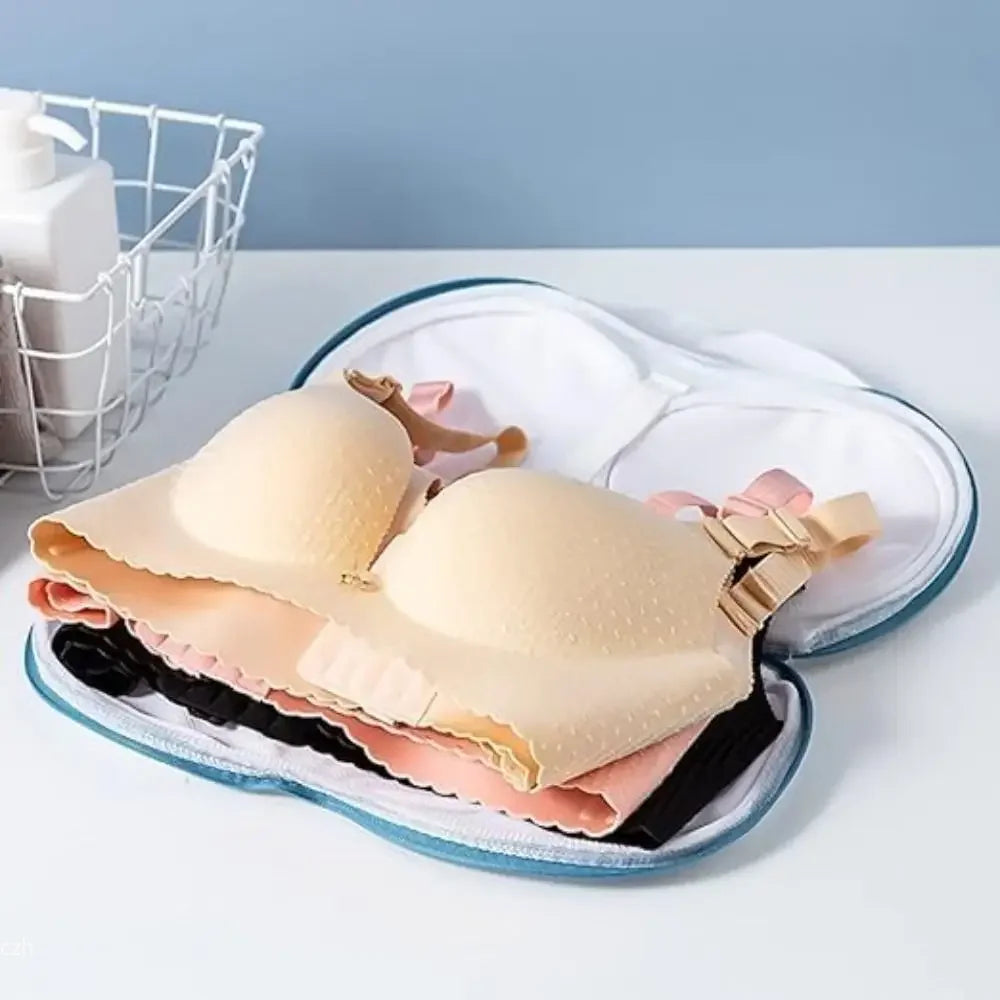 1PC Bra Laundry Bag Underwear Wash Package Brassiere Clean Pouch Anti Deformation Mesh Pocket Special for Washing Machine Oasis Select