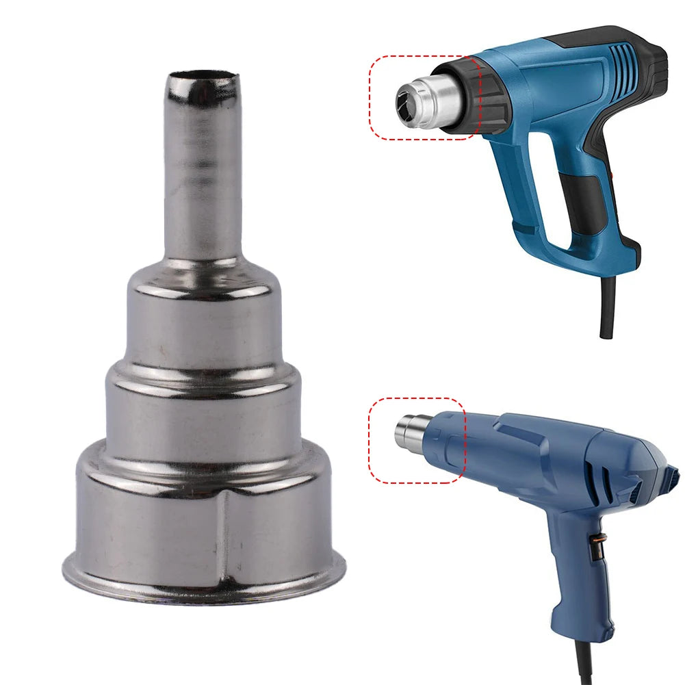 35x65mm Hot Air Gun Nozzle Metal Wind Nozzle Universal Hot Airgun Torch Replacement Welding Supplies Parts Oasis Select Default Title