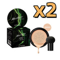 Mushroom Head Air Cushion Concealer – Oil Control & Full Cover Air Cushion Concealer Oasis Select Natural Tone X 2PCS