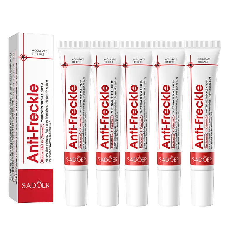 1/3/5pcs SADOER Anti Freckle Cream Face Whitening Creams Spot Removing Anti-aging Moisturizing Freckles Removal Facial Cream Oasis Select 5pcs