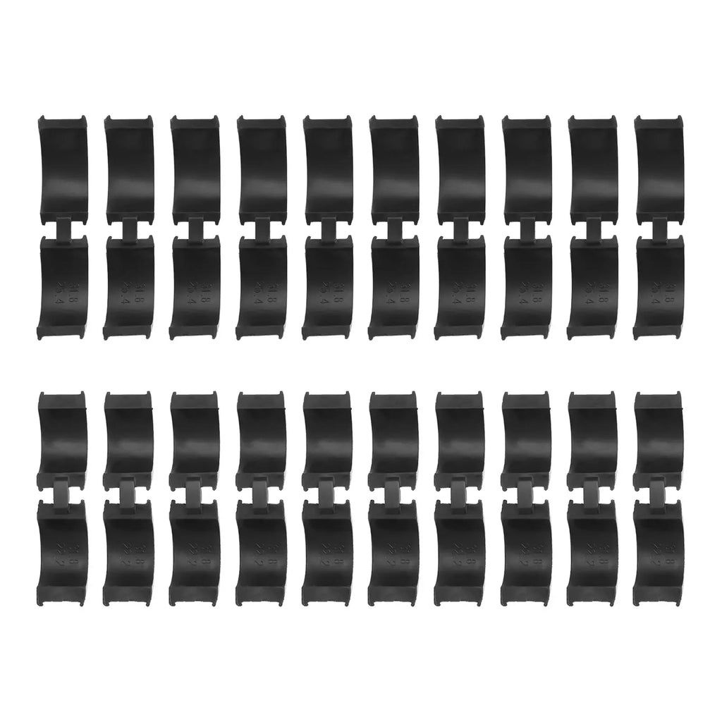 20Pcs Non Slip Rubber Gasket Set for Bike Handlebars Compatible Sizes from 22 2mm to 31 8mm for Secure Attachment Oasis Select