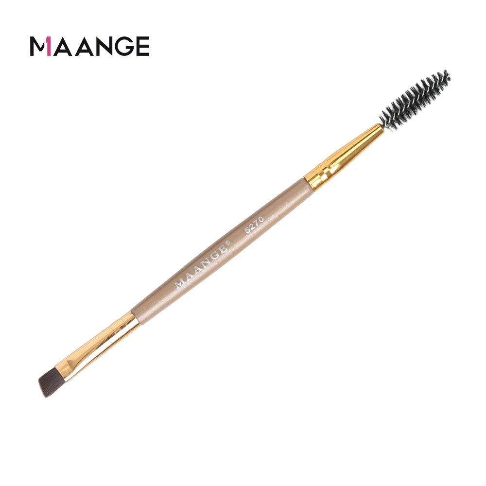 MAANGE 5-Pc Double Ended Eyebrow & Eyeshadow Brush Set