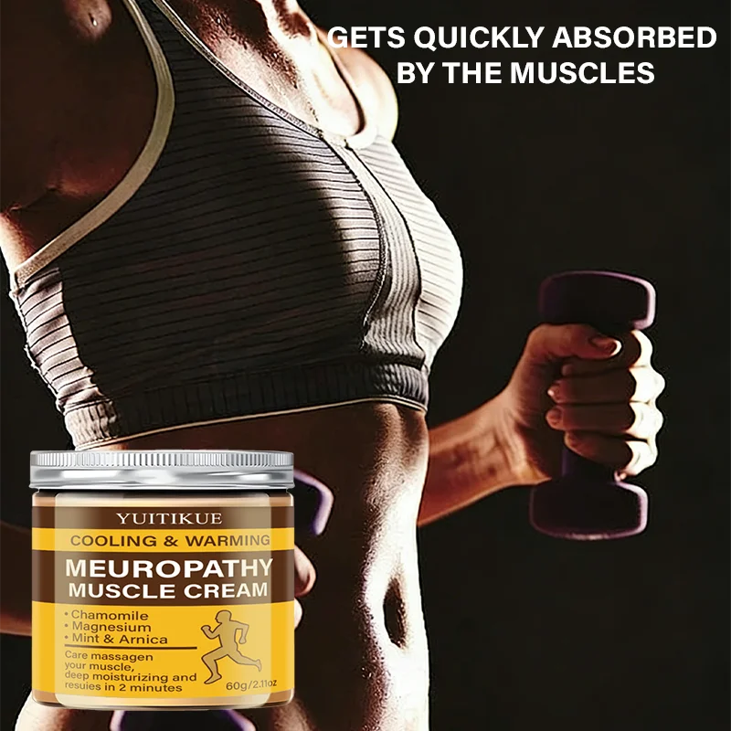 YUITIKUE Neuropathy Muscle Cream – Magnesium Arnica Mint