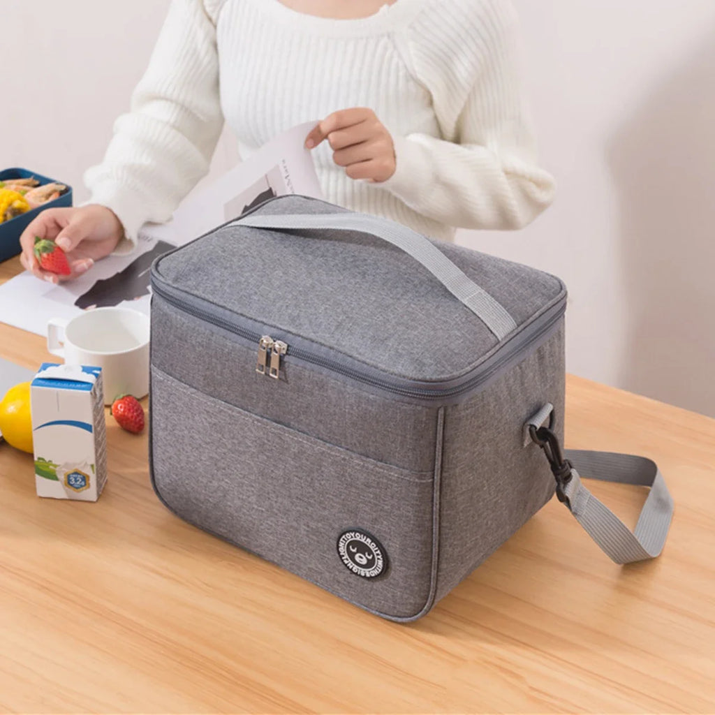 Capacity Hand-held with Shoulder Strap Insulated Bag, Lunch Box Bag, Student Thickened Waterproof Lunch Bag Oasis Select 24x14 1