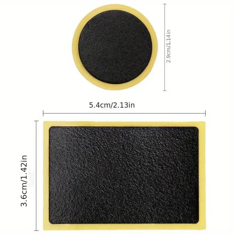Self-Adhesive Tire Repair Patches No Glue Required for Bicycle and Motorcycle Tubes Quick Puncture Fix Cycling Emergency Kit Oasis Select