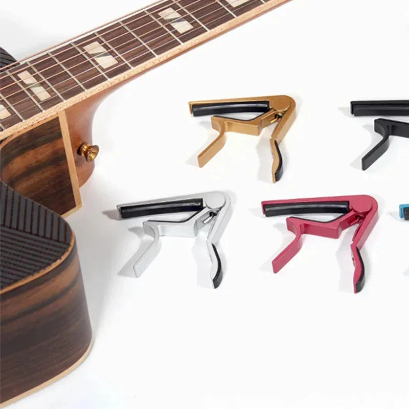 1/2pcs Universal Aluminium Alloy Guitar Capo - Lightweight & Durable Quick-Change Capo For Acoustic Electric And Classic Guitars Oasis Select