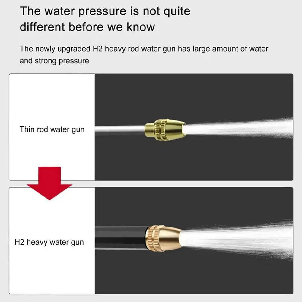 High-Pressure Garden Hose Spray Nozzle – Multi-Pattern Washer