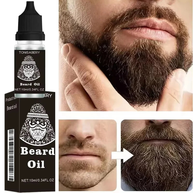 High Quality Fast Beard Growth Serum For Men Promote Beard Regrowth Thicker Longer Fuller Anti Hair Loss Essential Oil Hair Care Oasis Select Default Title