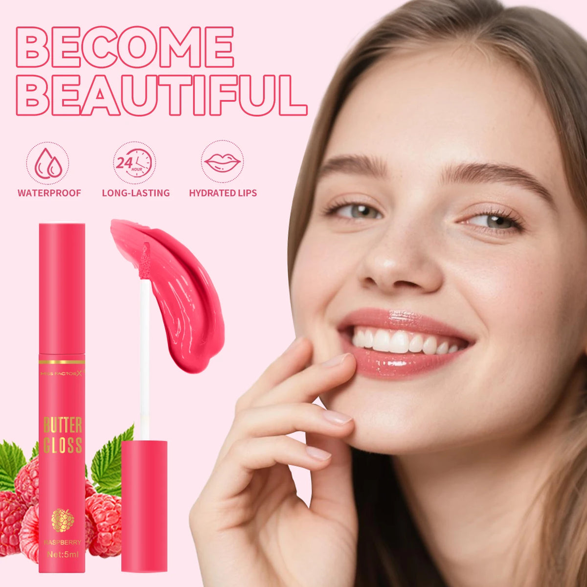 20PCS/Box 10 Flavors Colored Lip Oil - Durable, Moisturizing, Nourishing, Shining, Color Rendering, Crack Resistant Oasis Select
