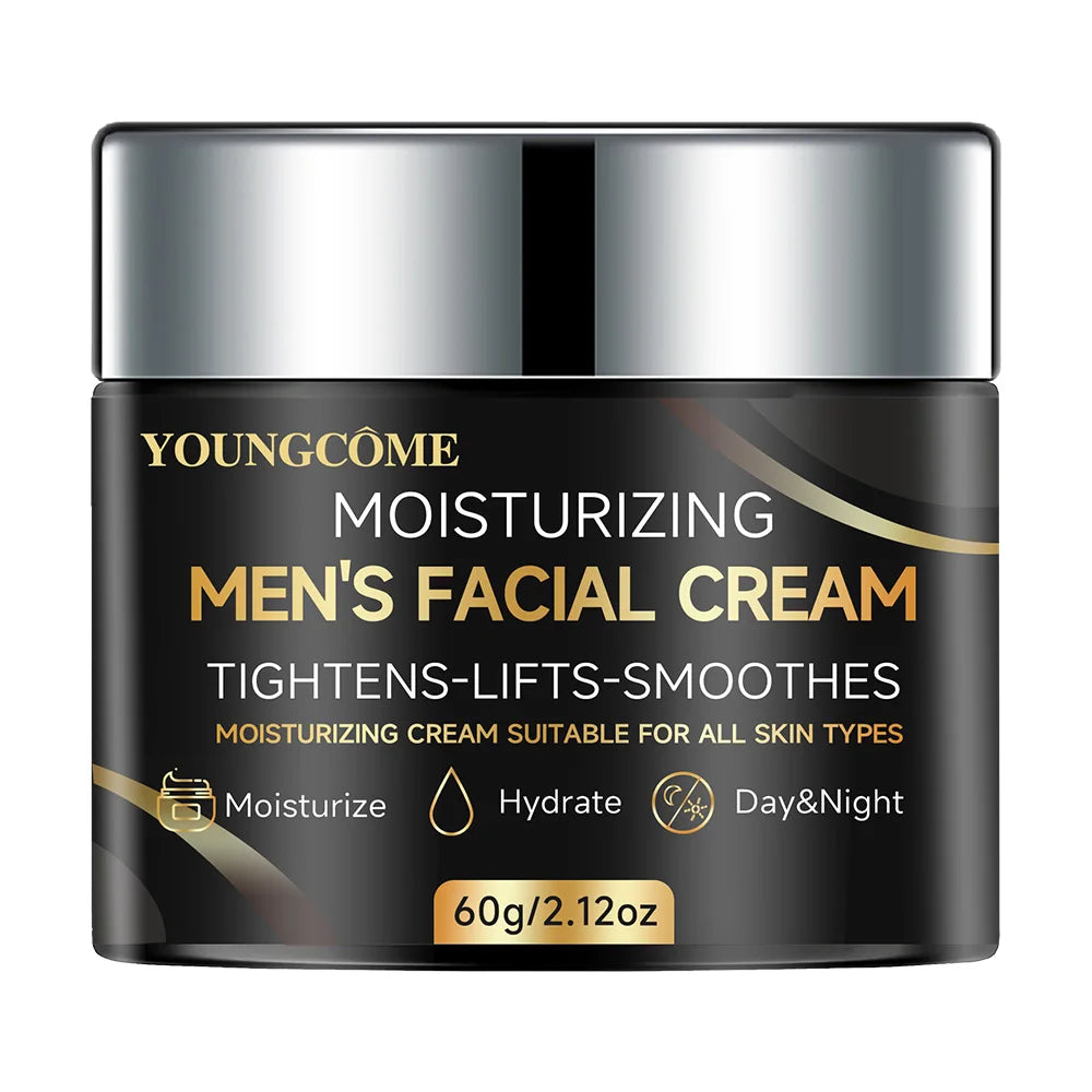 Men's Face Cream – Collagen, Retinol & Hyaluronic Acid | YOUNGCOME Men's Face Cream Oasis Select 60g