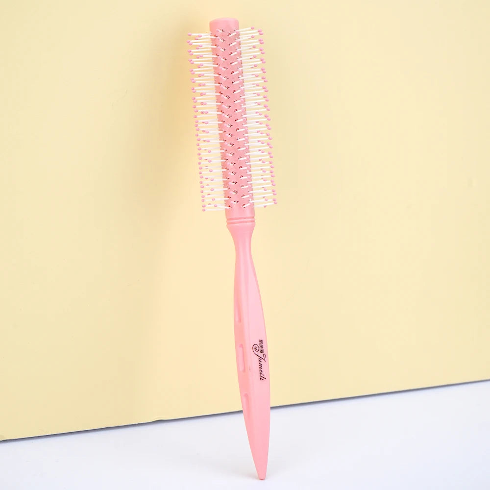 Macaron Cylinder Curling Comb – Anti-Static Hair Styler