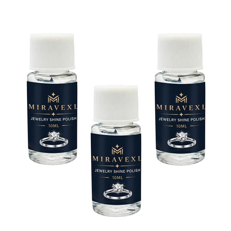 Gold Silver Jewelry Cleaner Polishing Liquid Tarnish Remover Brightening Solution Restore Shine Anti-Tarnish Care Tool For Watch Oasis Select 3PCS