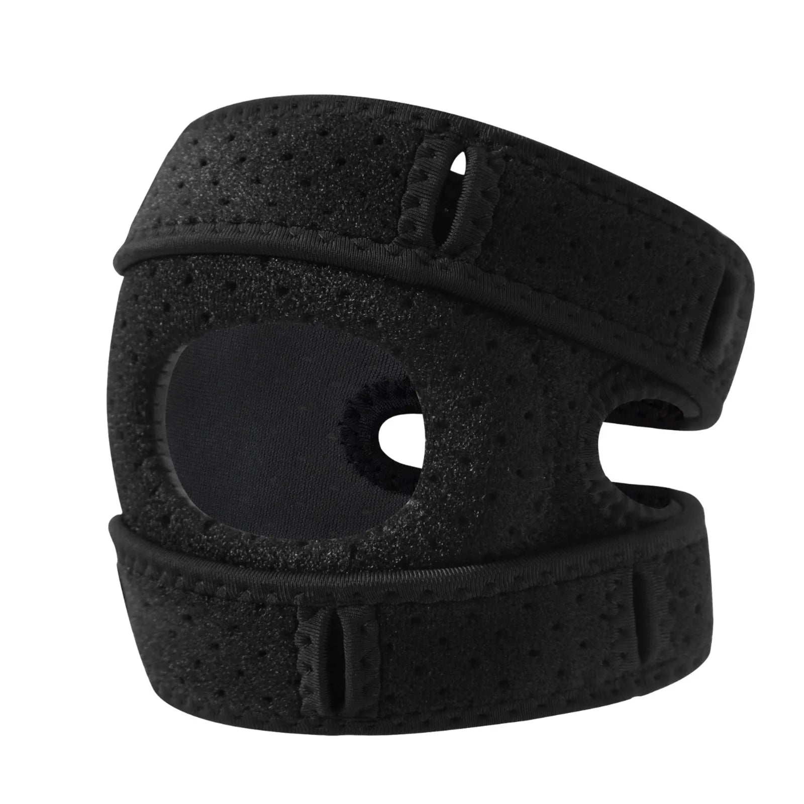 Patella Knee Brace Compression Sleeve – Men & Women Knee Compression Sleeve Oasis Select Black L