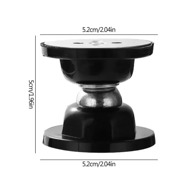 Silicone Door Suck Hotel Household Strong Magnetic Strong Mute Door Touch Silicone Anti-collision Door Stall Door Stopper Oasis Select MDX-black