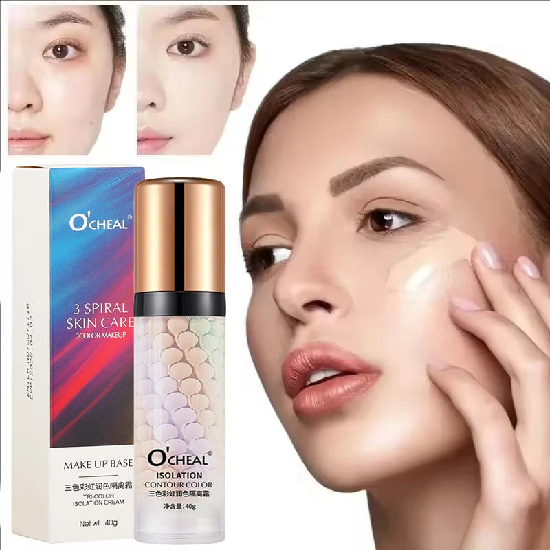 SADOER BB Cream Primer – Hydrating Brightening Foundation 40g