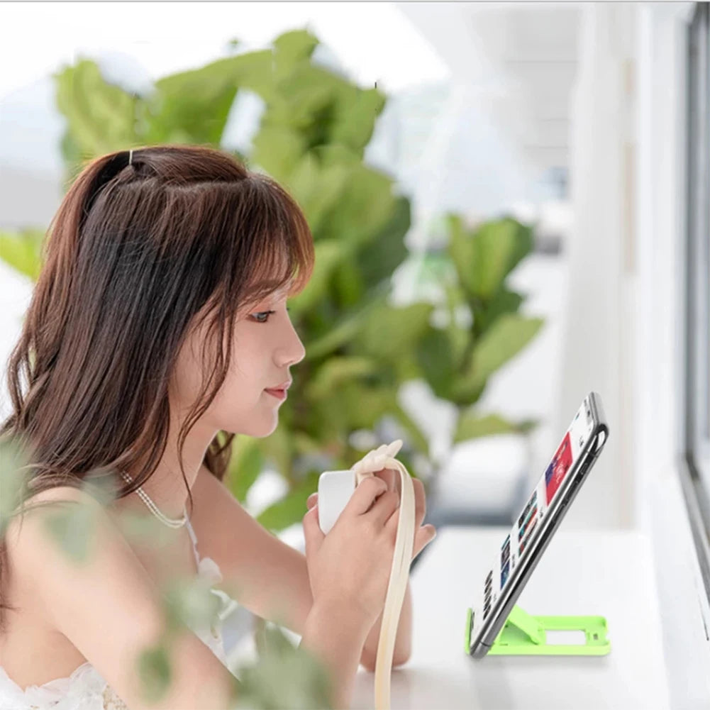 Adjustable Foldable Phone Stand – Universal Desk Holder