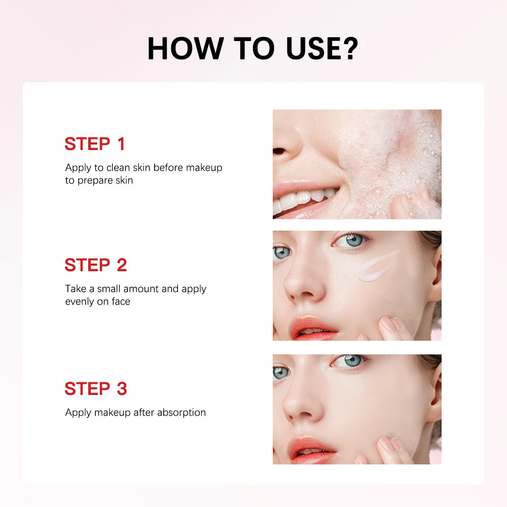 Lakerain Blur Magnet Primer Matte Finish Moisturizing Under Makeup Firming Skin Base Smooth Application Light Texture Primer Oasis Select