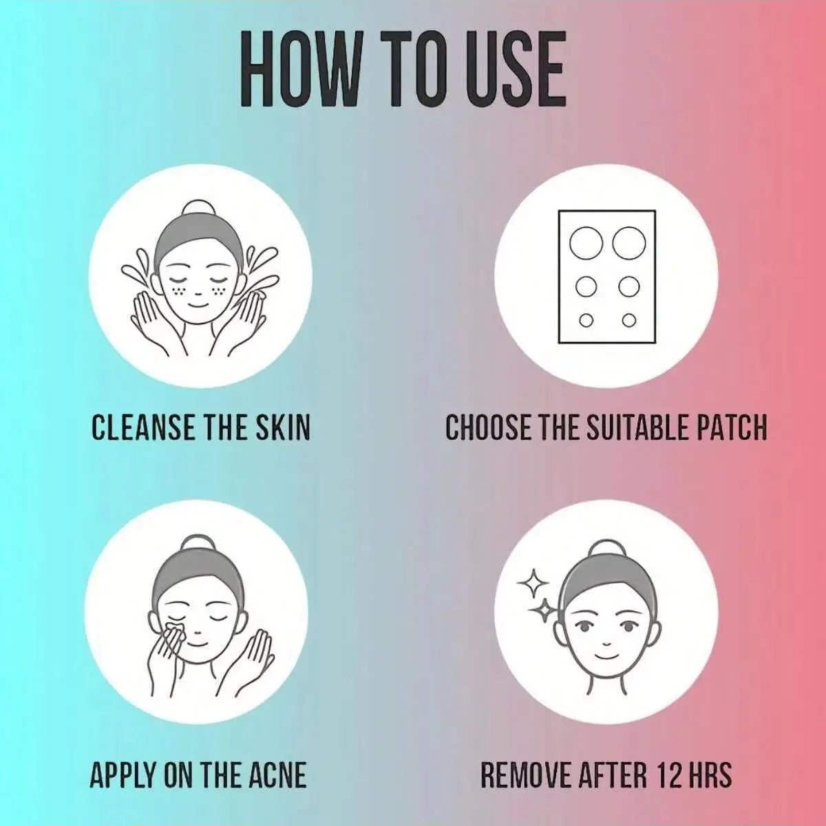 864/396pcs transparent acne patches are gentle and non irritating, covering acne and a must-have for closing the mouth Oasis Select
