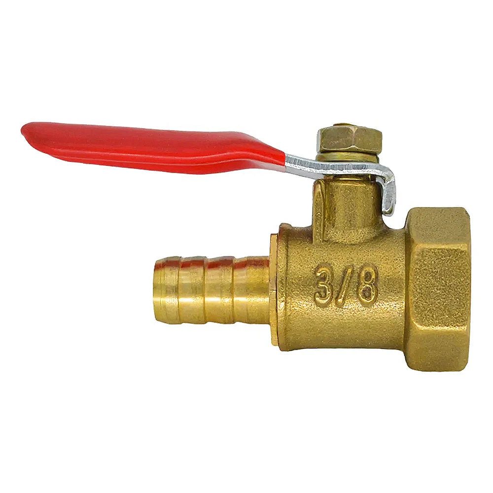 Brass Pagoda Ball Valve 1/2/3/4 Point Female and Male Threads 6/8/10/12mm Water, Oil, Gas, Fuel Pipe Accessories Oasis Select