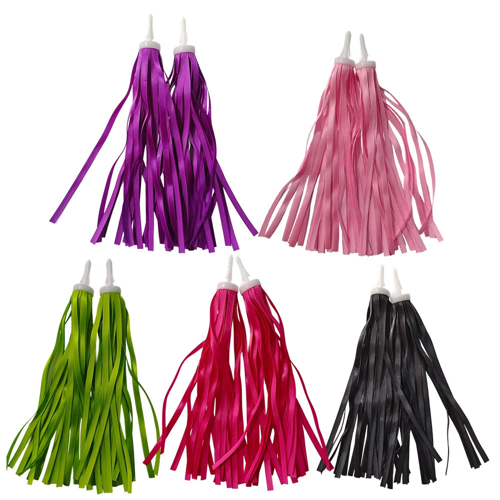 25cm Long Bicycle Handlebar Tassels Bike Handlebar Decoration Accessories Scooter Decorations Compatibility With Bikes Oasis Select
