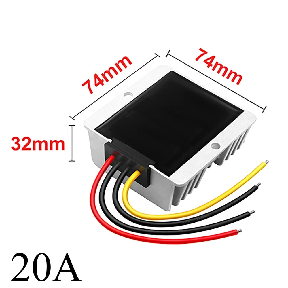 9-36V to 28V 24V 19V 13.8V 15A-20A Used for 24V Lead-Acid Batteries Dual Battery Syst Boost Buck Converter 24V 12V DC Rectifier Oasis Select 20A 9-36V 12V