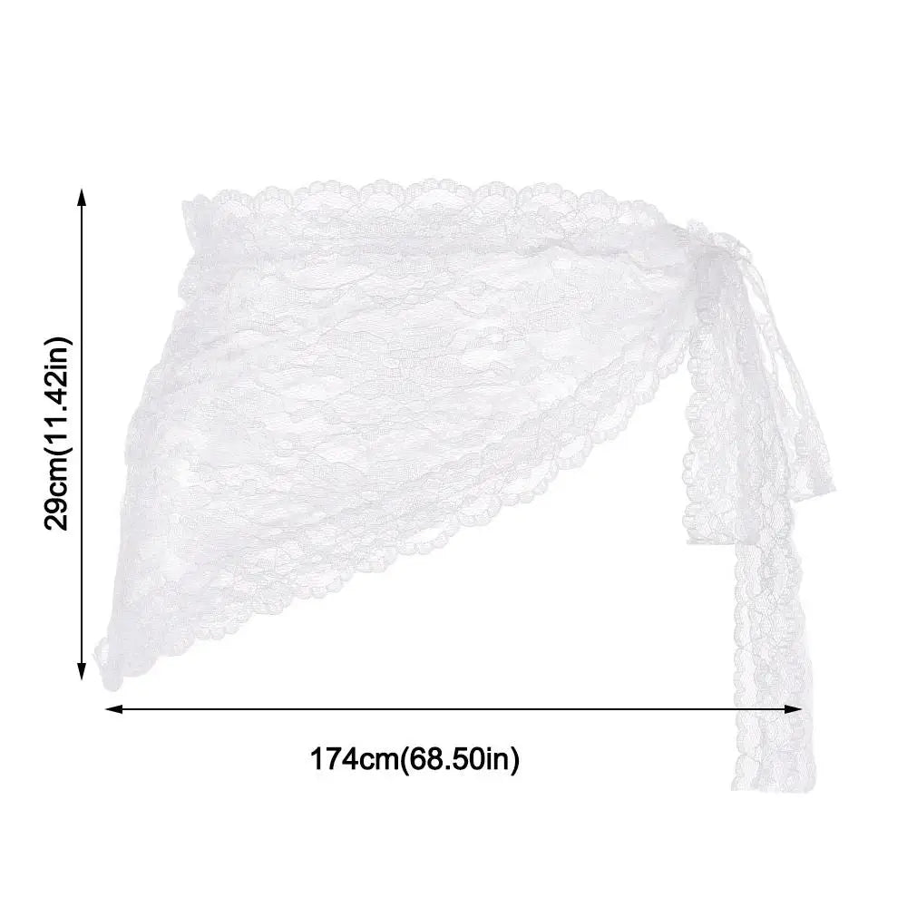Fashion Lace-up Lace Mini Skirt Pretty Slim Fit Hip Curtain Harajuku Y2K Fart Curtain for Women Oasis Select