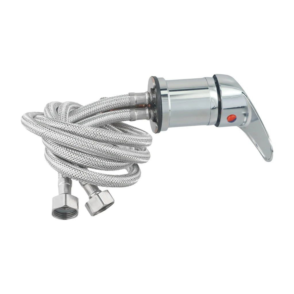 Chrome Single Handle Hand Shower With Hose Extended Reach Single Handle Design Three Connections Color Silver Black Oasis Select China Mainland