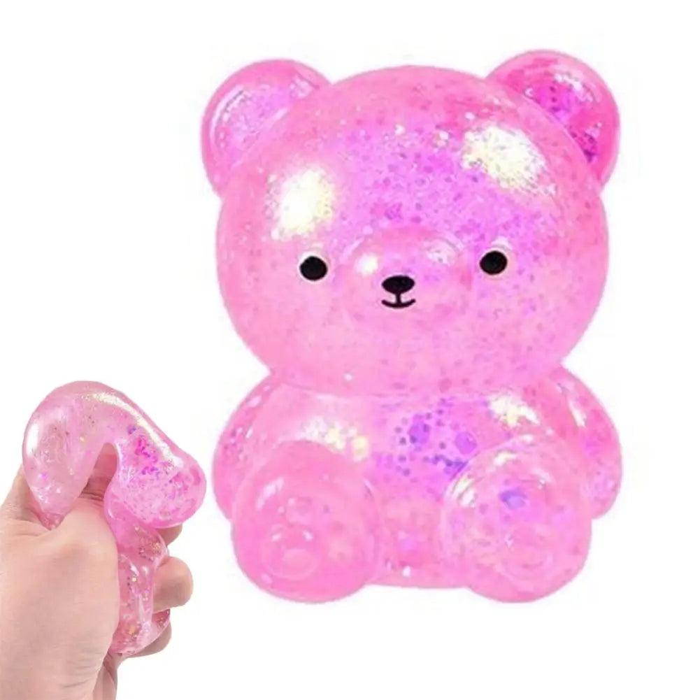 Colorful Dumpling Soft Squeeze Stress Balls Reusable Low Rebound Decompression Toys Dough Ball Unique Home Decoration Gifts Oasis Select style-9