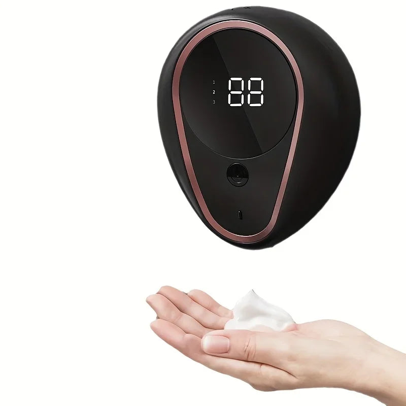 300ml Automatic Foam Soap Dispenser – Wall-Mounted Rechargeable