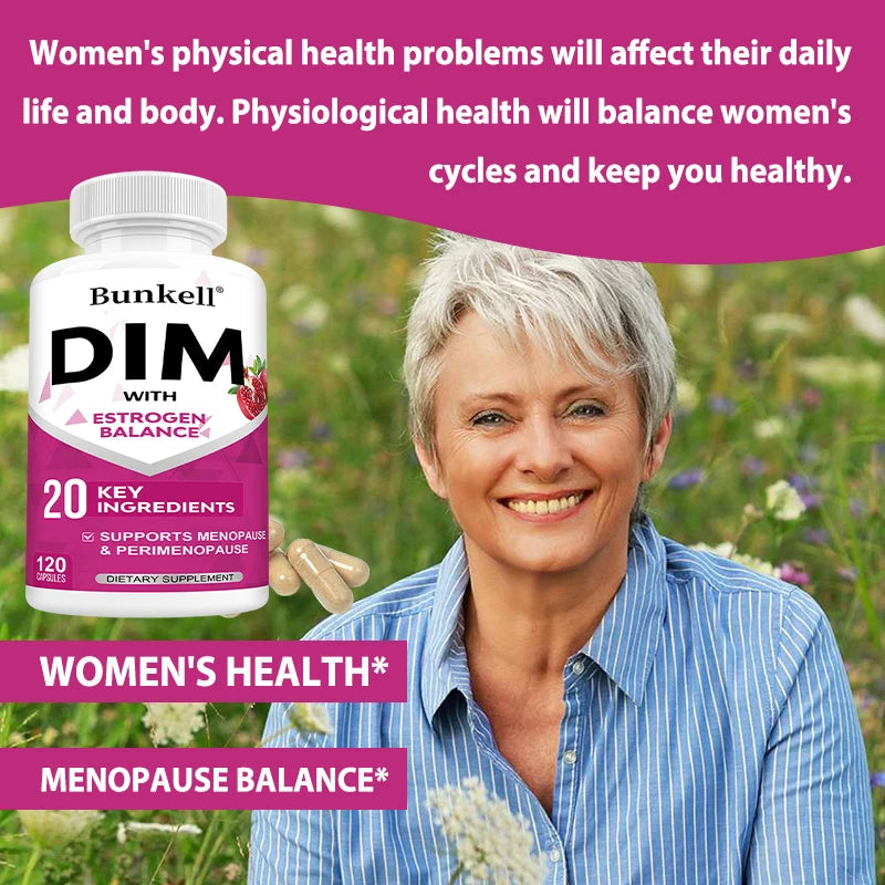 DIM Supplement for Women – Hormone Balance & Menopause Relief Women's DIM Supplement Oasis Select