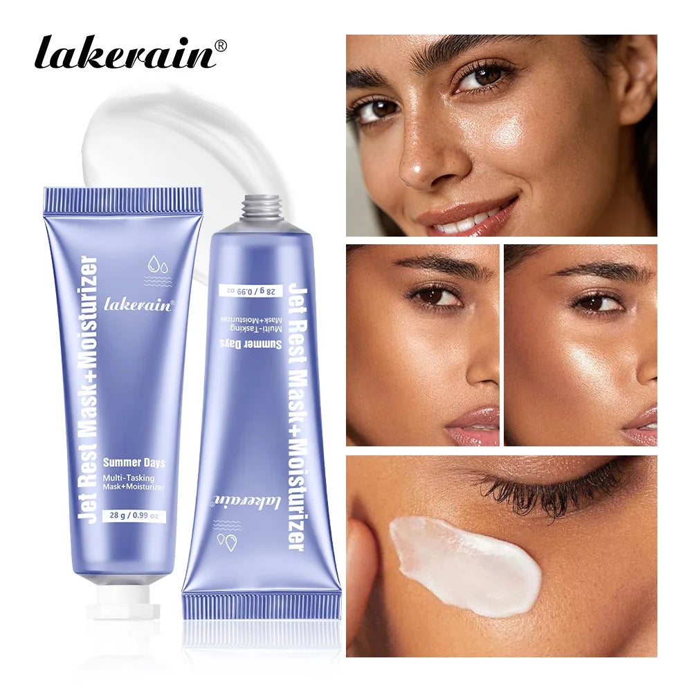 2 IN 1 Moisturizer & Mask Nourishing Revitalizing Facial Daily Moisturizer Overnight Face Mask Deep Hydration Skin Care Products Oasis Select