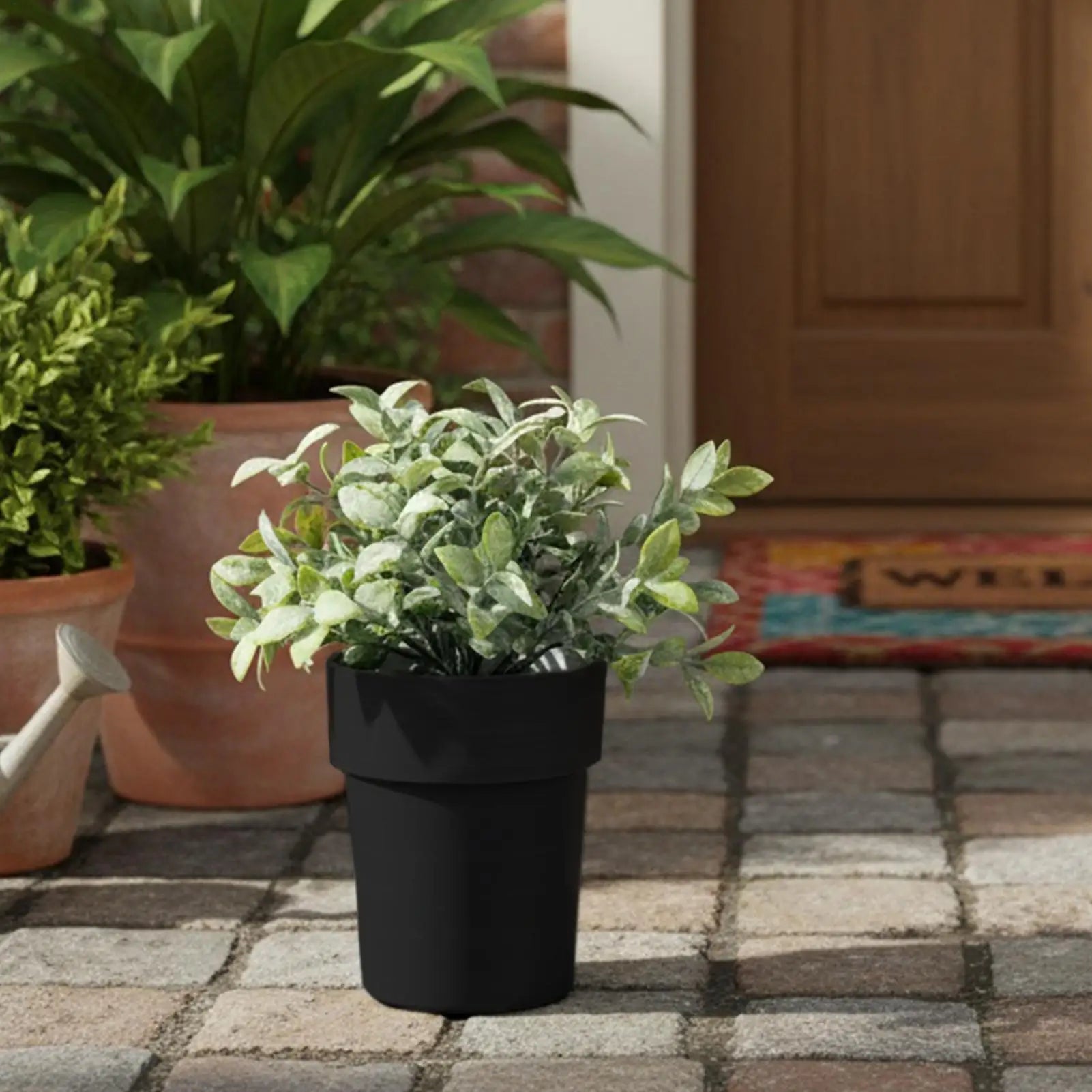 Small Safe Fake Flower Pot Containers Realistic Money Storage Safe Box for Valuables Money Keys Watches Garden Travel Dorm Yard Oasis Select