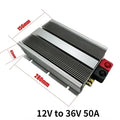 12V to 36V 50A DC to DC Converter Step Up Power Converter DC Stabilizer Waterproof Voltage Regulator Boost Module CE RoHS Oasis Select 11V-16V to 36V 50A 12V 36V