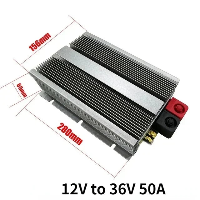 12V to 36V 50A DC to DC Converter Step Up Power Converter DC Stabilizer Waterproof Voltage Regulator Boost Module CE RoHS Oasis Select 11V-16V to 36V 50A 12V 36V