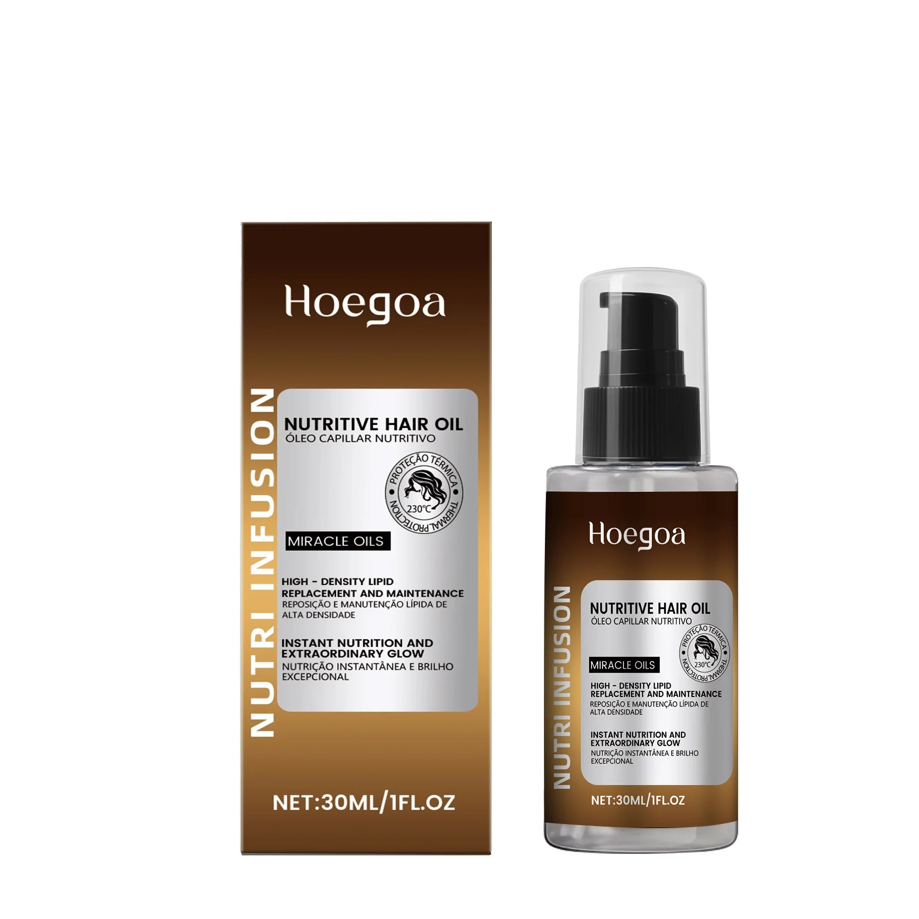 HOEGOA Moisturizing Hair Oil – Daily Hydration, Smooth & Silky Moisturizing Hair Oil Oasis Select