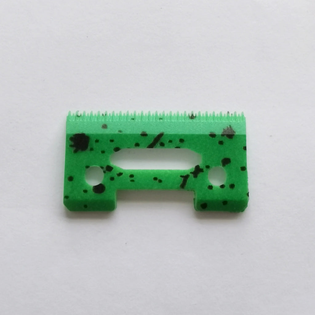 1/3/5Pcs Ceramic Clipper Blades Professional Head Replacement Barber Accessories Solid Color/Camouflage Color Ceramic Blade Oasis Select 110-Green